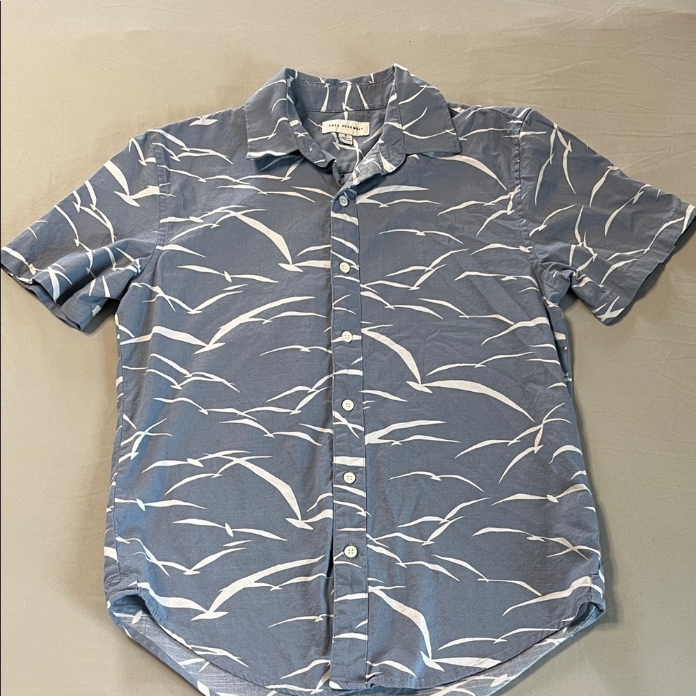 Free Assembly Men’s Linen Shirt
